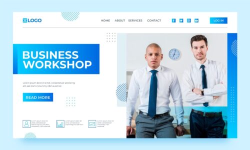 Diseño de sitio corporativo profesional